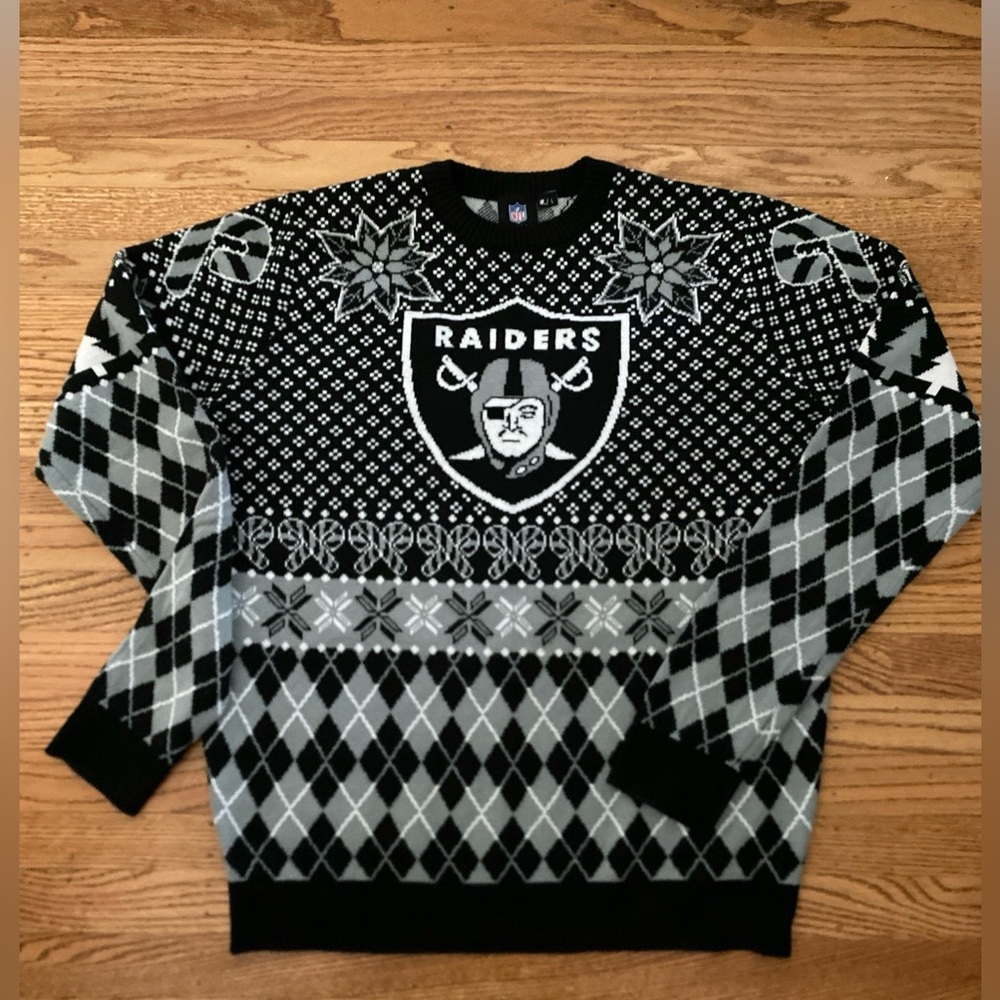 Raiders Ugly Sweater